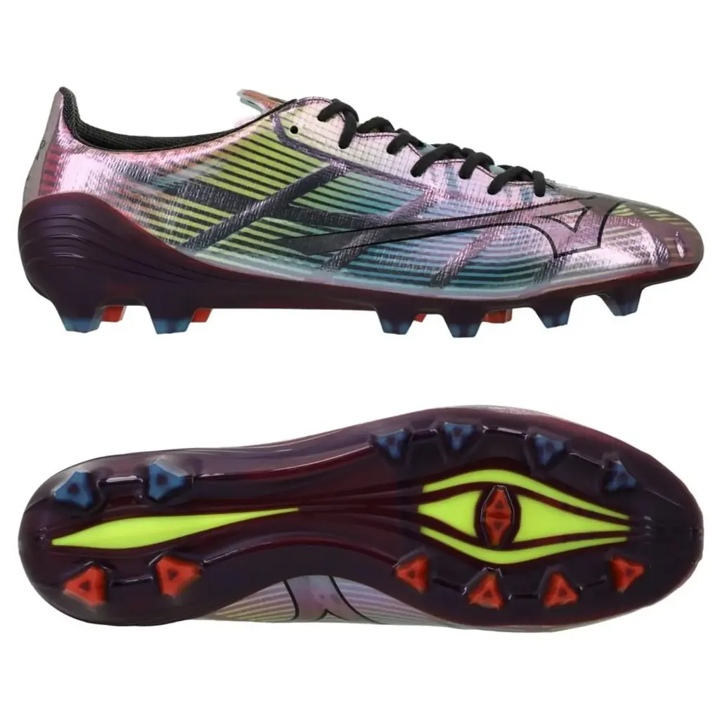 Mizuno Alpha II Made in Japan FG/AG Teaser - Noir ÉDITION LIMITÉE