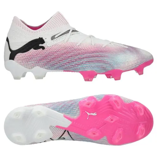 PUMA Future 7 Ultimate FG/AG Phenomenal - Blanc/Noir/Poison Pink